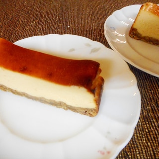 はちみつと紅茶のチーズケーキ